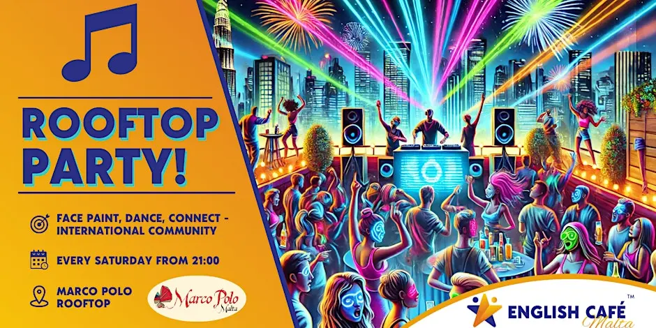 Saturday International Rooftop Party