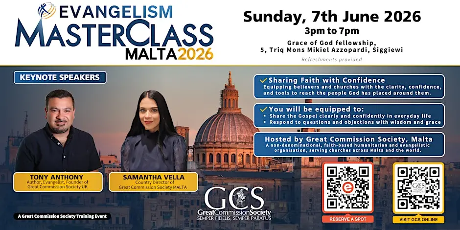 Evangelism Masterclass Malta 2026