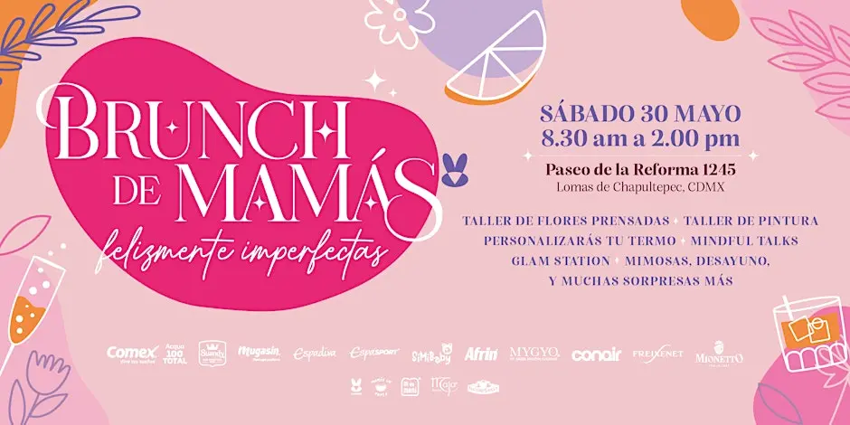 Brunch de mamás felizmente imperfectas
