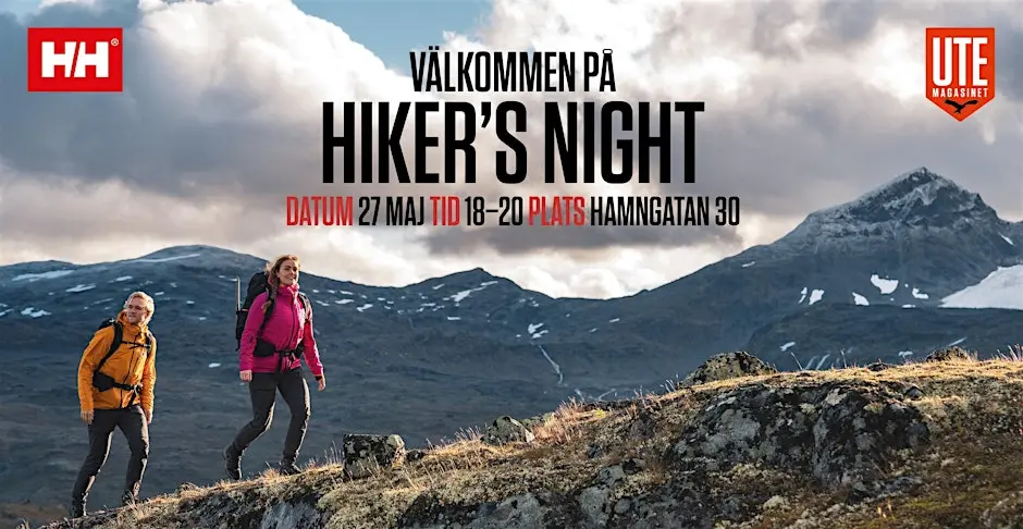 Hiker's night med Helly Hansen & Utemagasinet