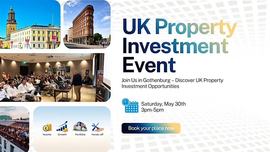 Invest in UK Property Seminar – Meet the Team in Gothenburg