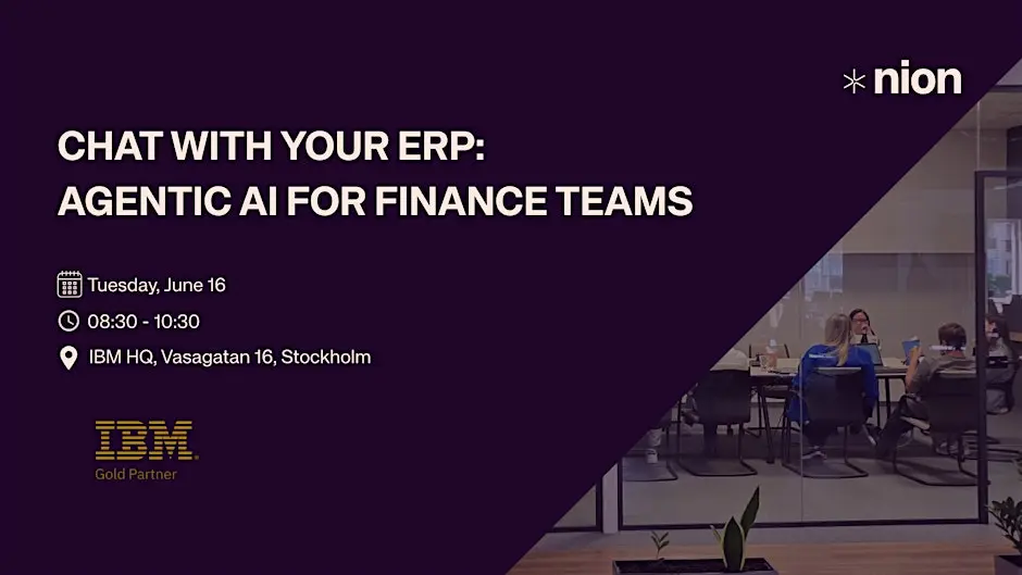 Chat with your ERP: Agentic AI for Finance Teams