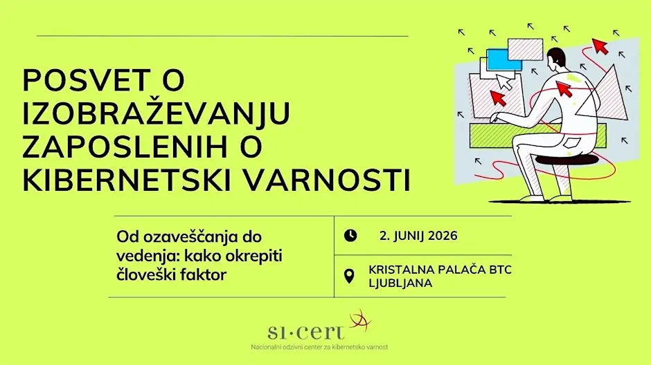 POSVET O IZOBRAŽEVANJU ZAPOSLENIH O KIBERNETESKI VARNOSTI