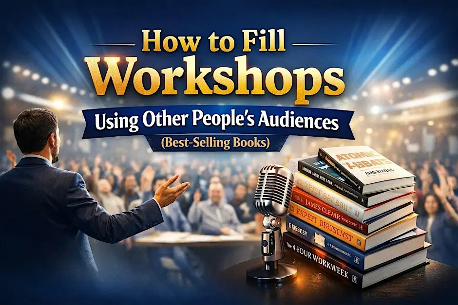 How to Fill Workshops Using Other People's Audiences (Best-Selling Books)