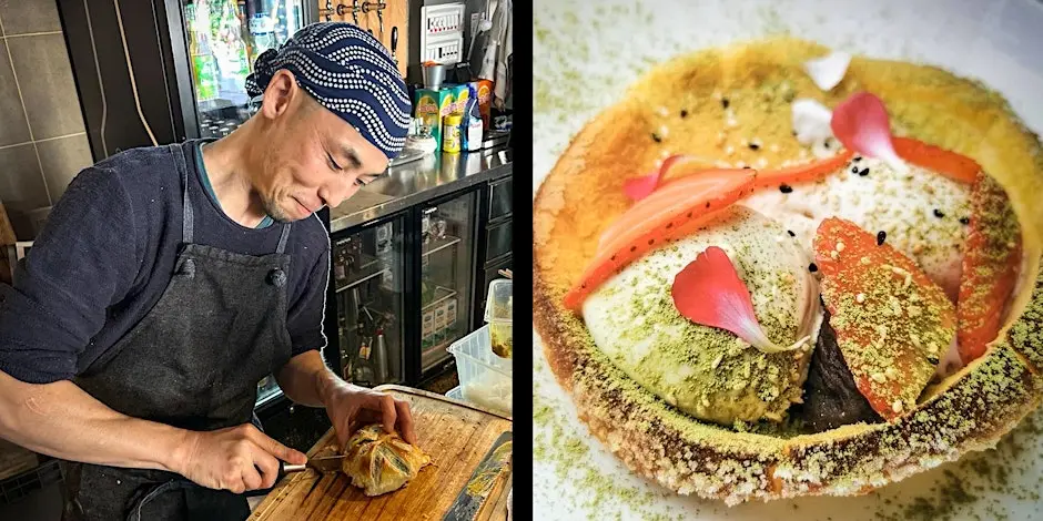 Omakase večerje pri Shinu