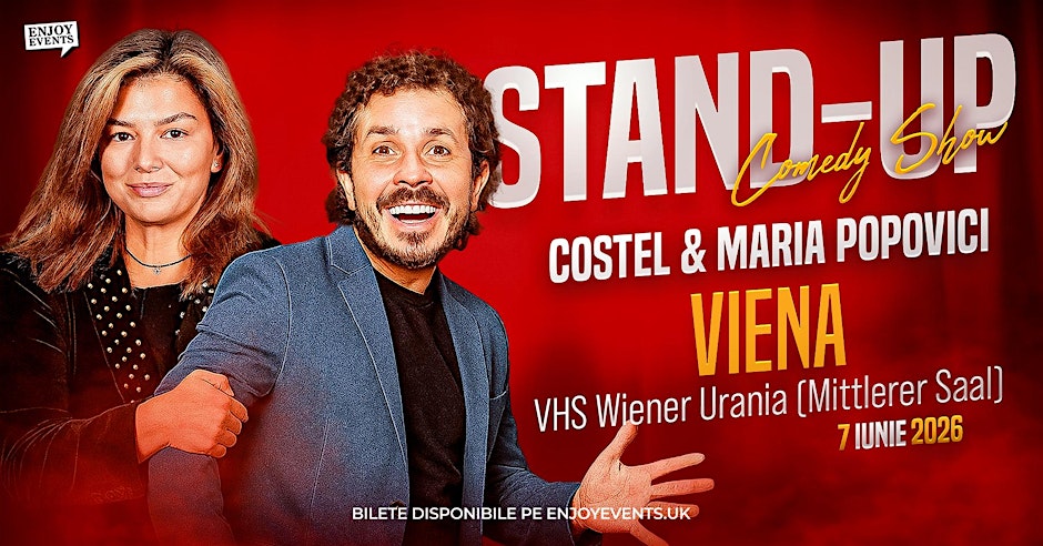 MARIA & COSTEL | VIENA | STAND-UP COMEDY SHOW | 07.06.2026