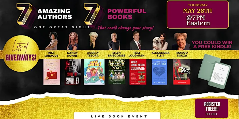 7 Authors, 7 Books - EPIC Book Launch Online Party