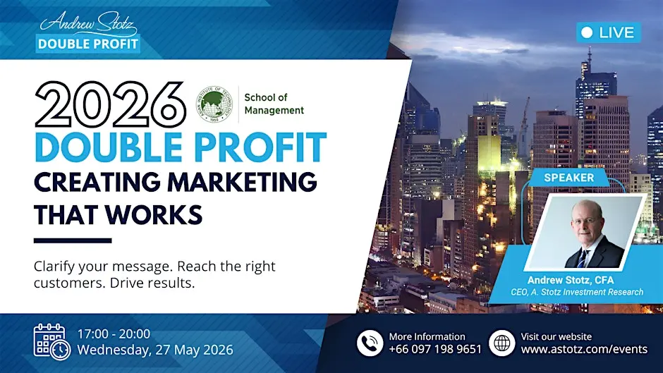 DOUBLE PROFIT by Creating Marketing That Works
