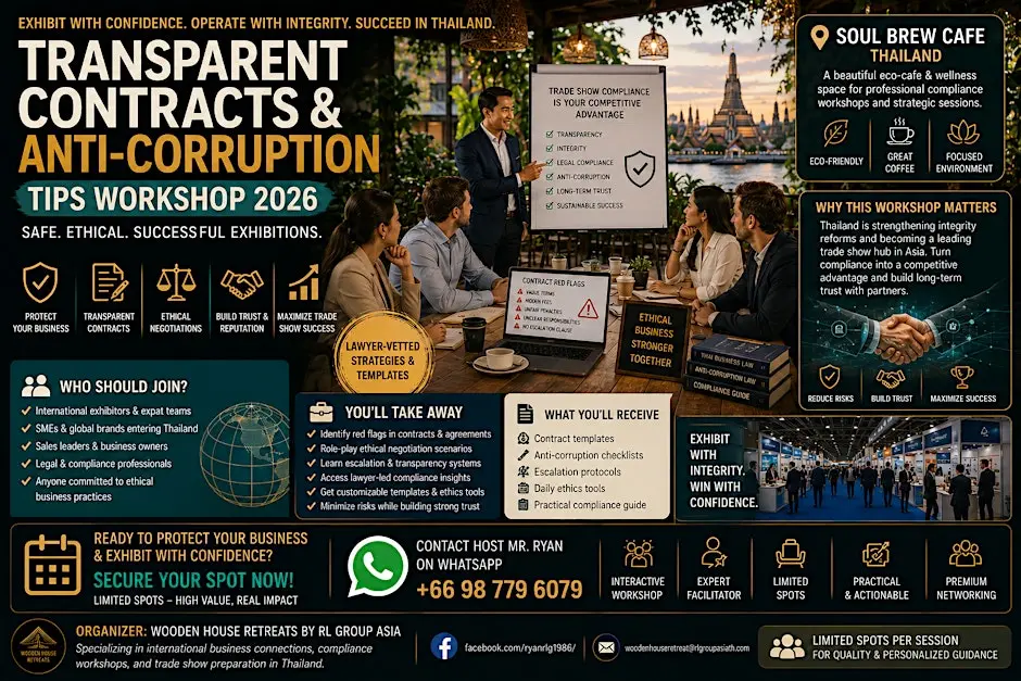 Transparent Contracts & Anti-Corruption Workshop Thailand 2026.