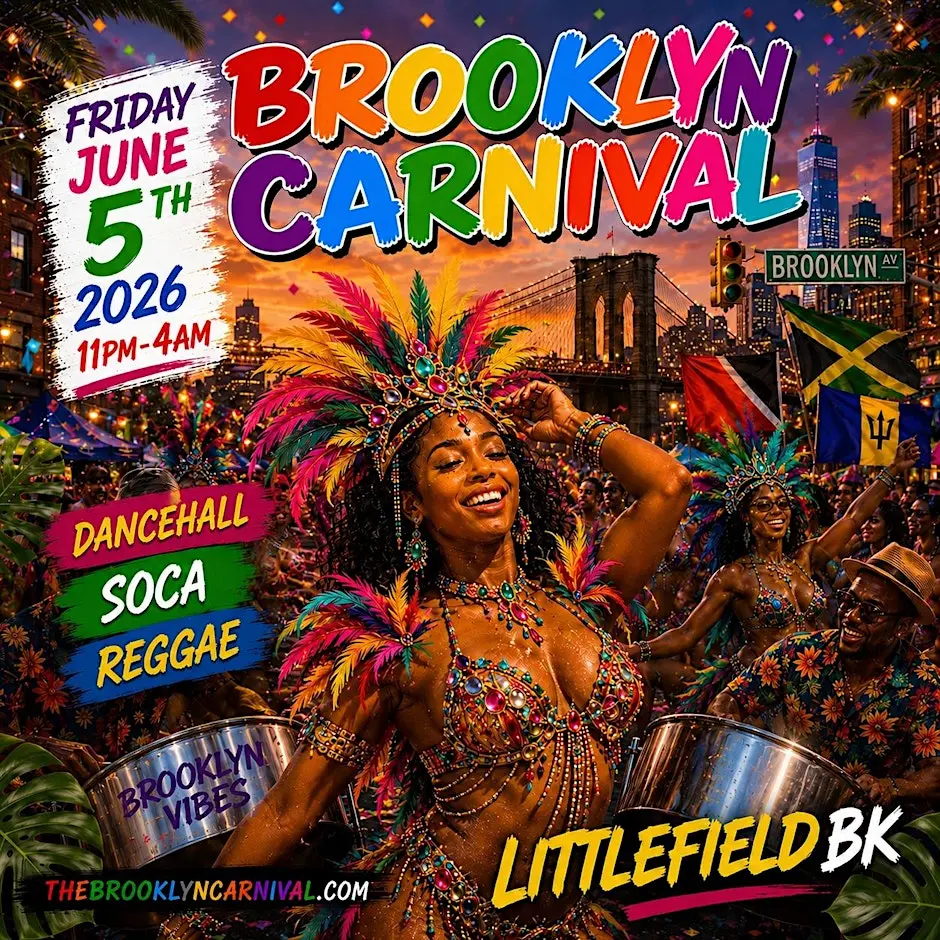 BROOKLYN CARNIVAL - NYC's Wildest Carnival Party (FREE B4 12AM W/ TIX)