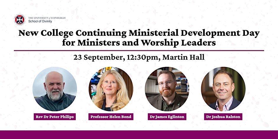 Continuing Ministerial Development Day for Ministers and Worship Leaders