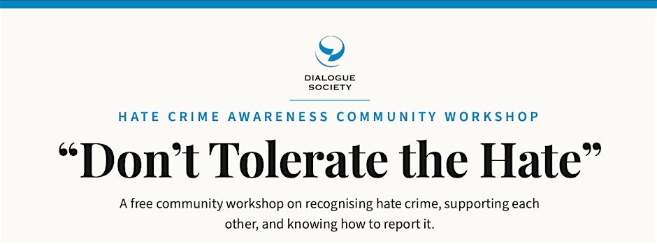 Hate Crime Awareness Community Workshop
