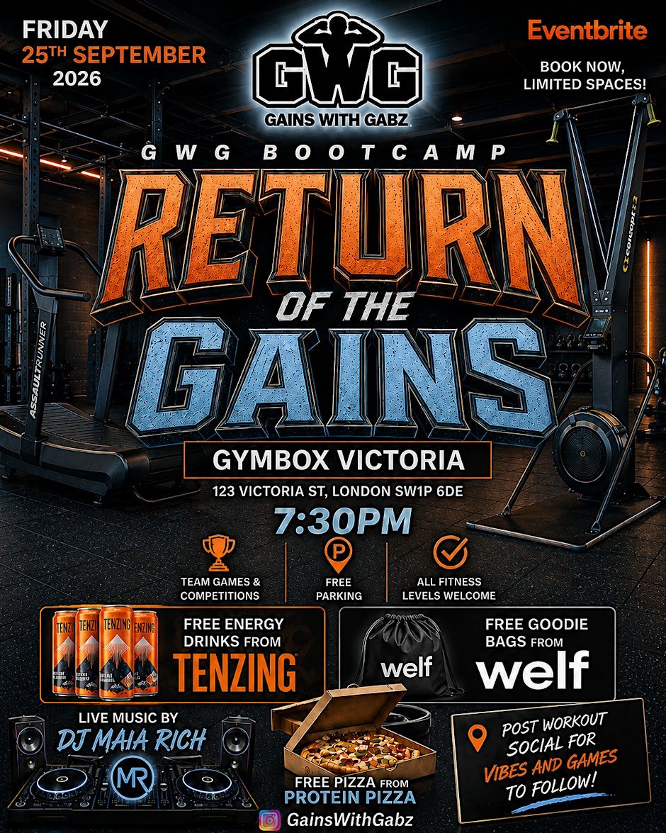 GWG Bootcamp: Return of the Gains