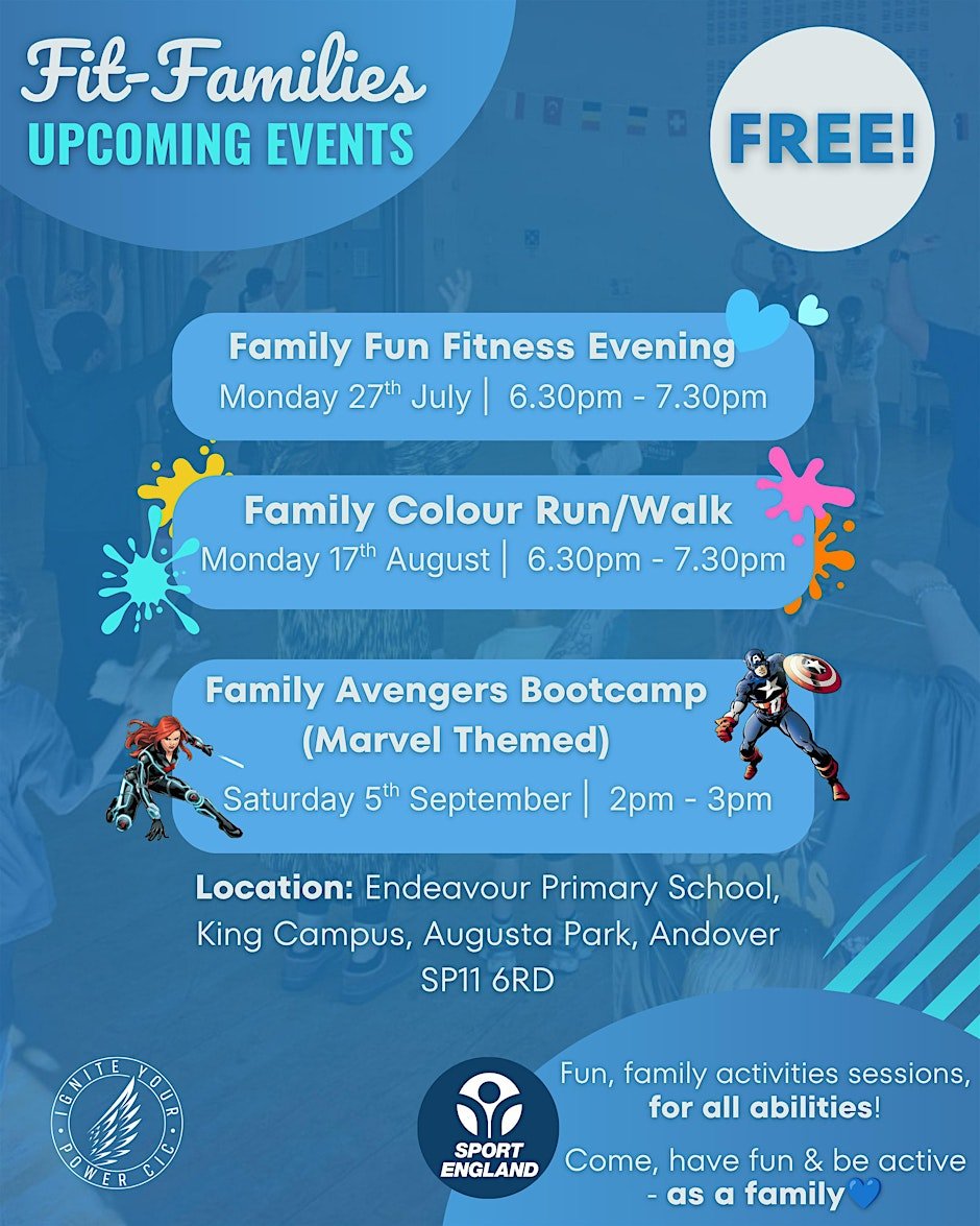 Family Avengers Bootcamp (Marvel Themed)