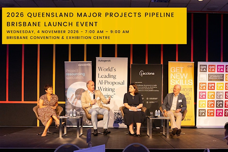 QMCA Qld Major Projects Pipeline Report: Brisbane Launch - 4 Nov 2026