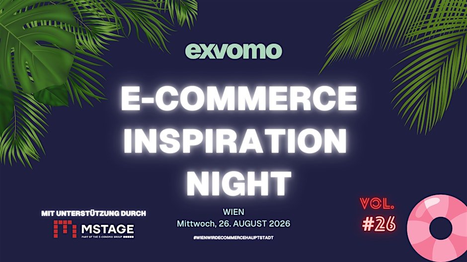 E-Commerce Inspiration Night (#26) mit Unterstützung durch MSTAGE