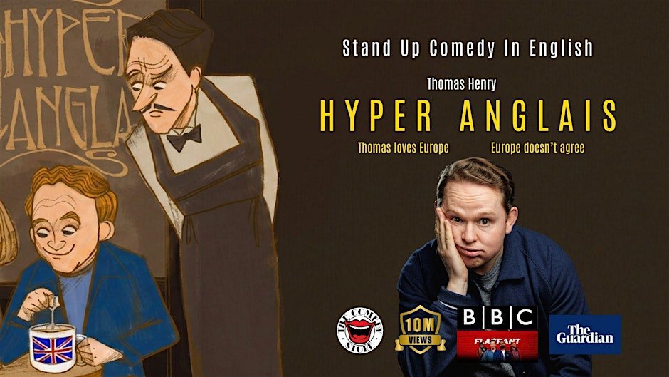 ENGLISH COMEDY PRAGUE - Thomas Henry: Hyper Anglais