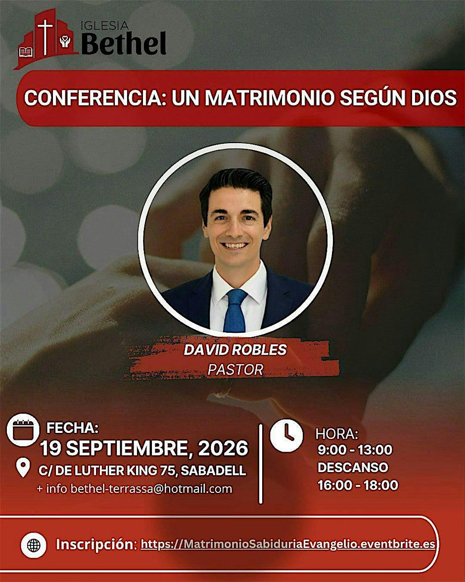 UN MATRIMONIO SE´GÚN DIOS