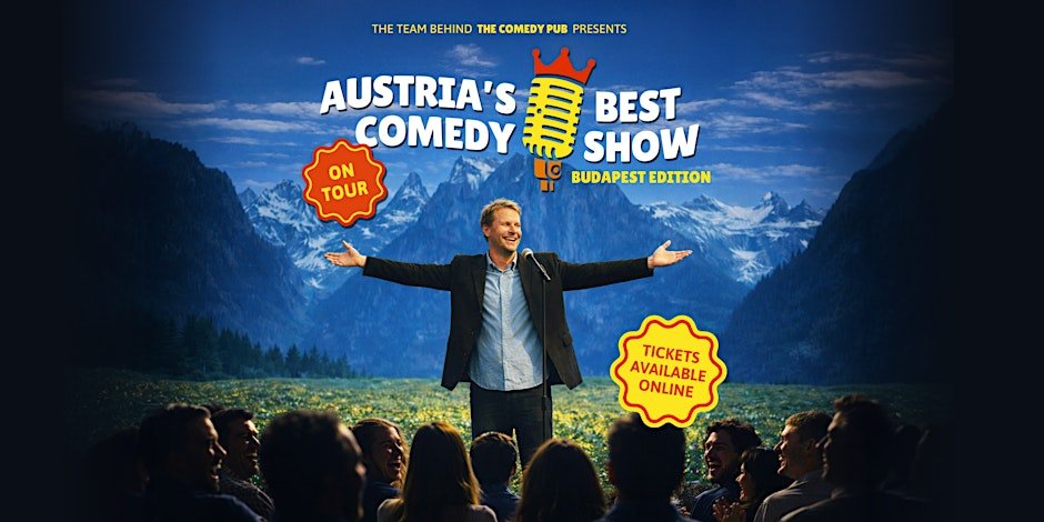 Austria’s Best Comedy Show – Budapest Edition | English Stand-Up Comedy