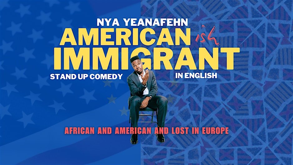 American -ish Immigrant | English Stand Up Comedy in Athens