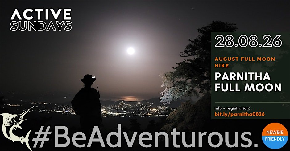 ActiveHike Parnitha Sturgeon Full Moon