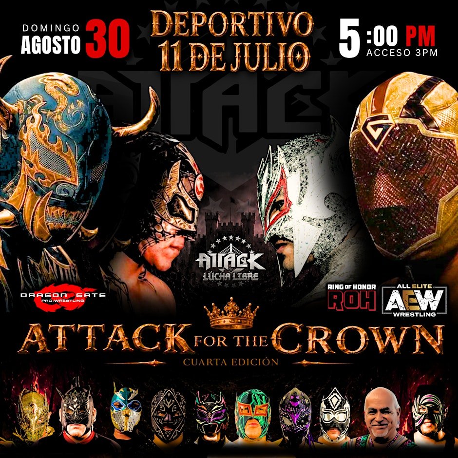 Attack for the Crown 2026 - ¡Cuarta edición de la Batalla por la Corona!