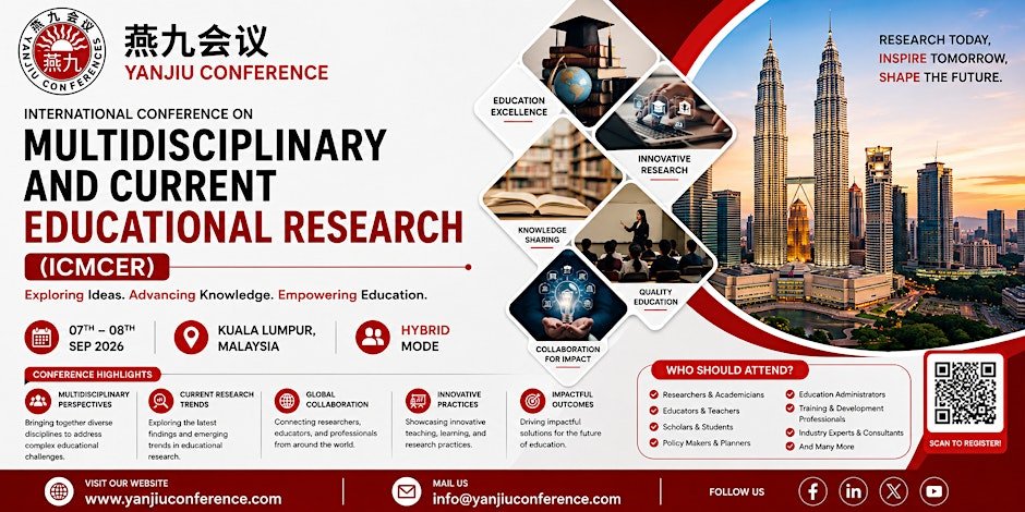 The International Conference on Multidisciplinary and Current Educational