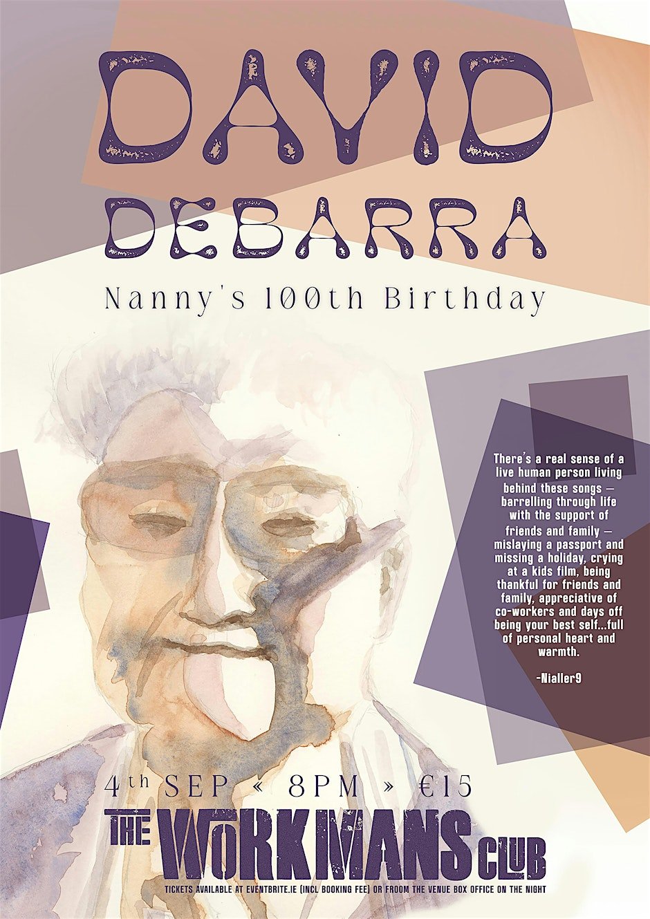David deBarra presents: Nanny's 100th Birthday