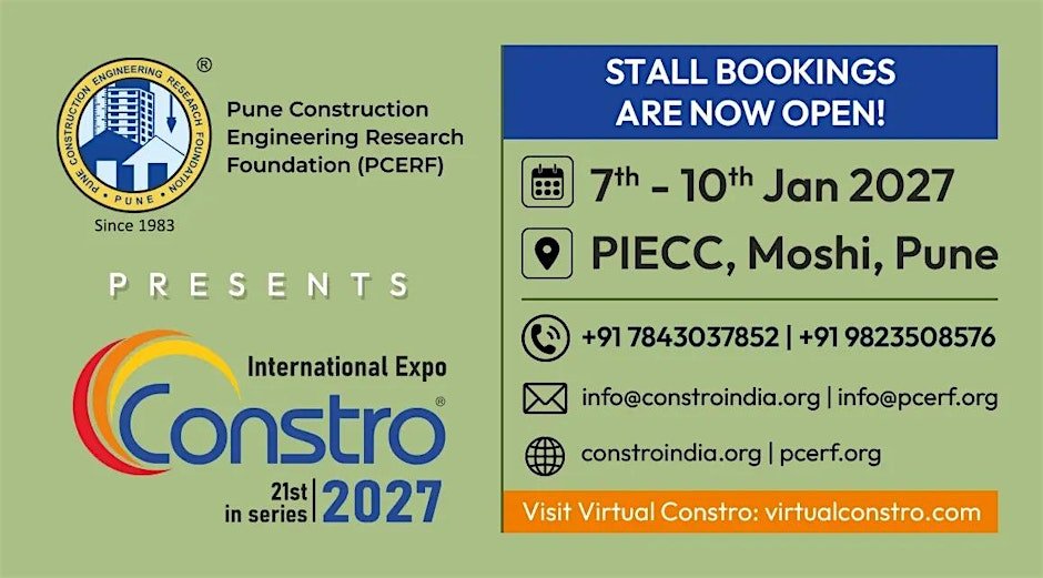 PCERF Presents International Expo Constro 2027 | 21st Edition