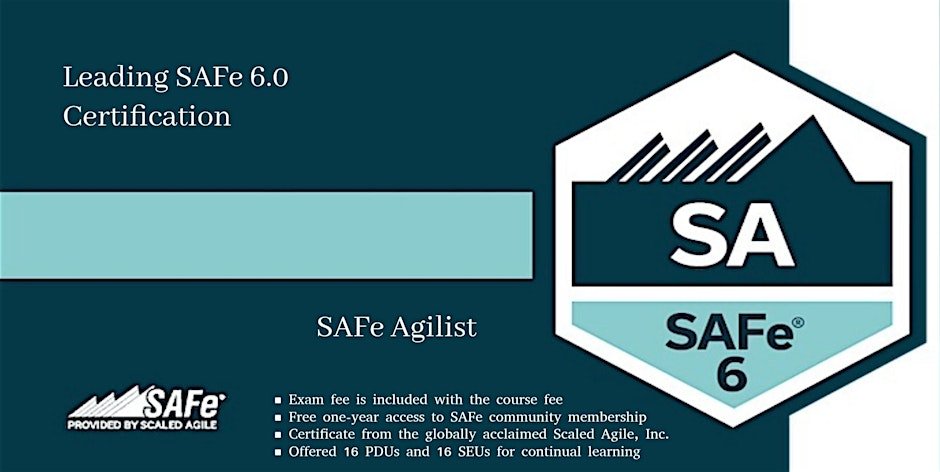 Leading SAFe 6.0 (Scaled Agilist) Certification Training in Worcester, MA