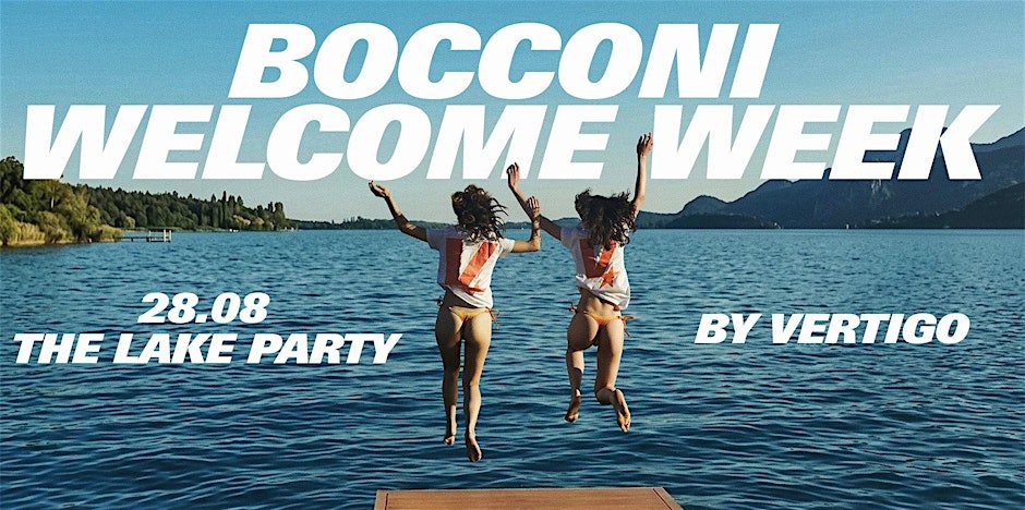 The Lake Party - Bocconi Welcome Week by Vertigo