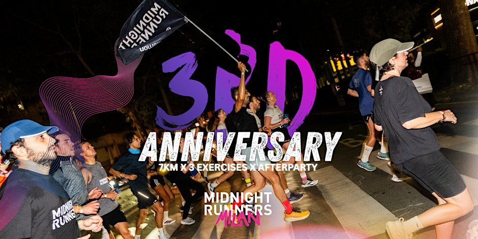 Midnight Runners Milan - 3rd Anniversary Party Run