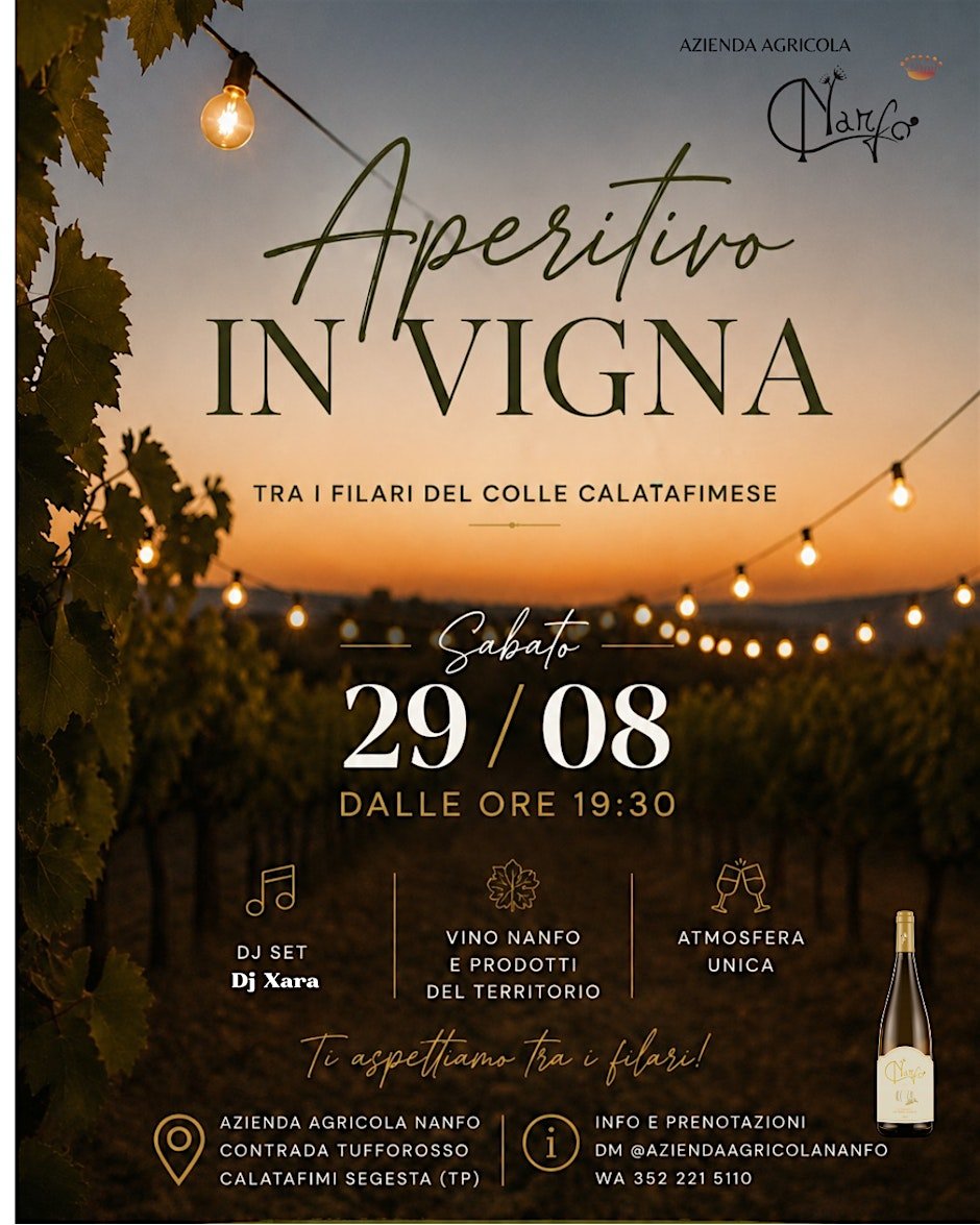 Aperitivo in vigna e dj set