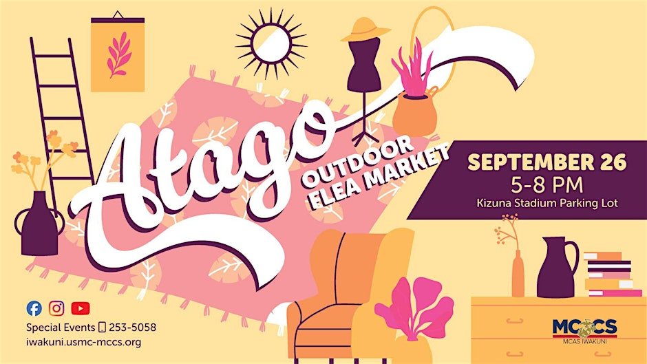 Iwakuni Friendship Outdoor Flea Market - Vendor Registration