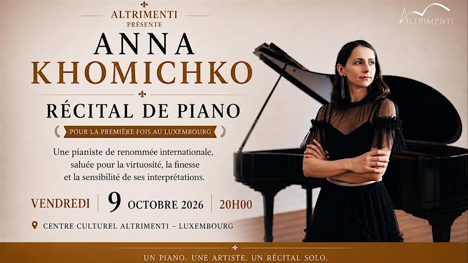 Anna Khomichko – Récital de Piano