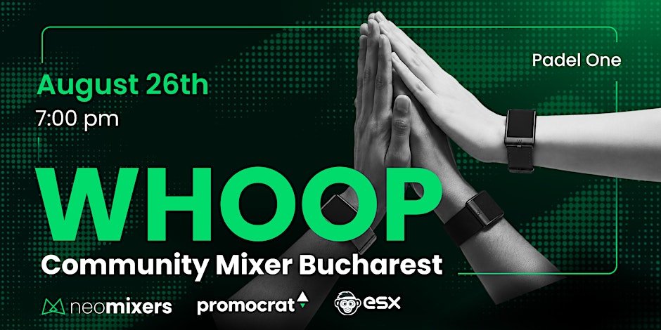 WHOOP Community Mixer Bucharest
