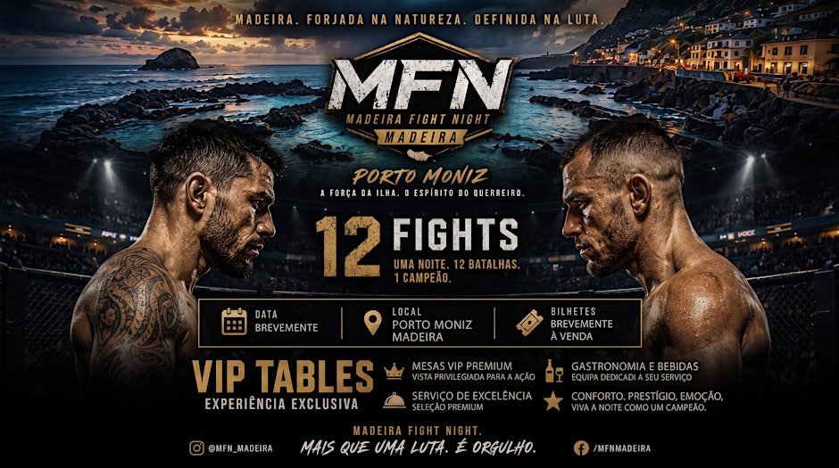MFN - Madeira Fight Night - 26 Setembro
