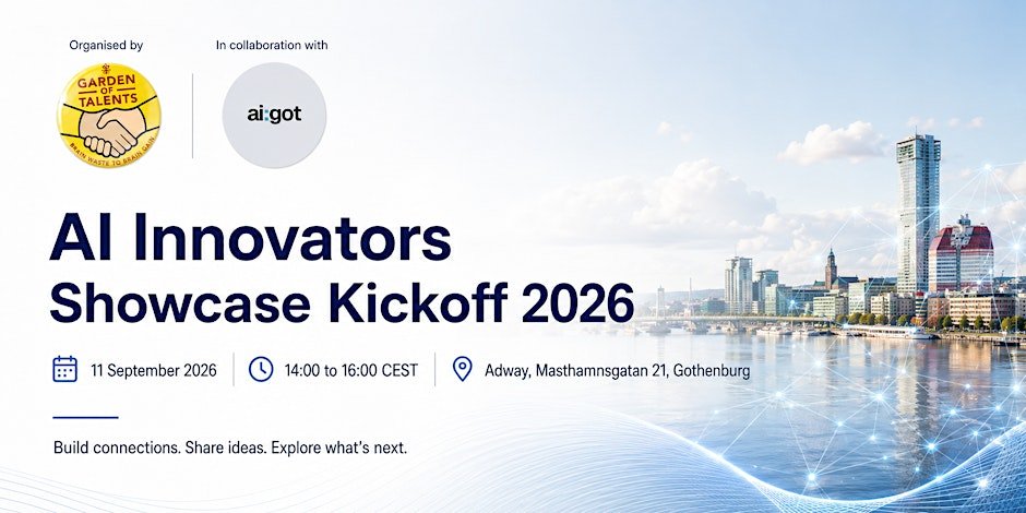 AI Innovators Showcase Kickoff 2026 with AI Gothenburg