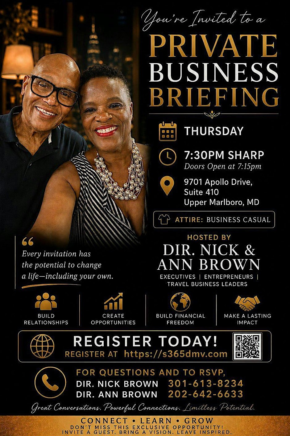 Private Business Briefing