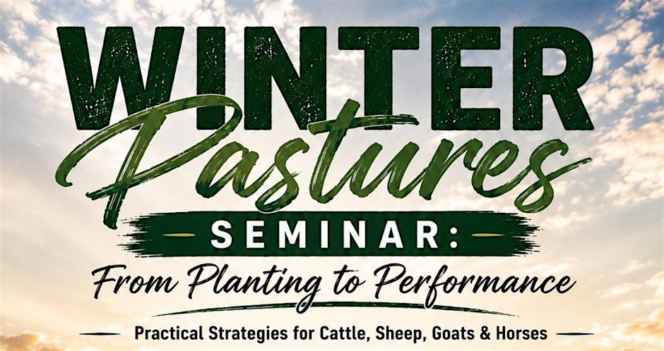 Winter Pastures Seminar