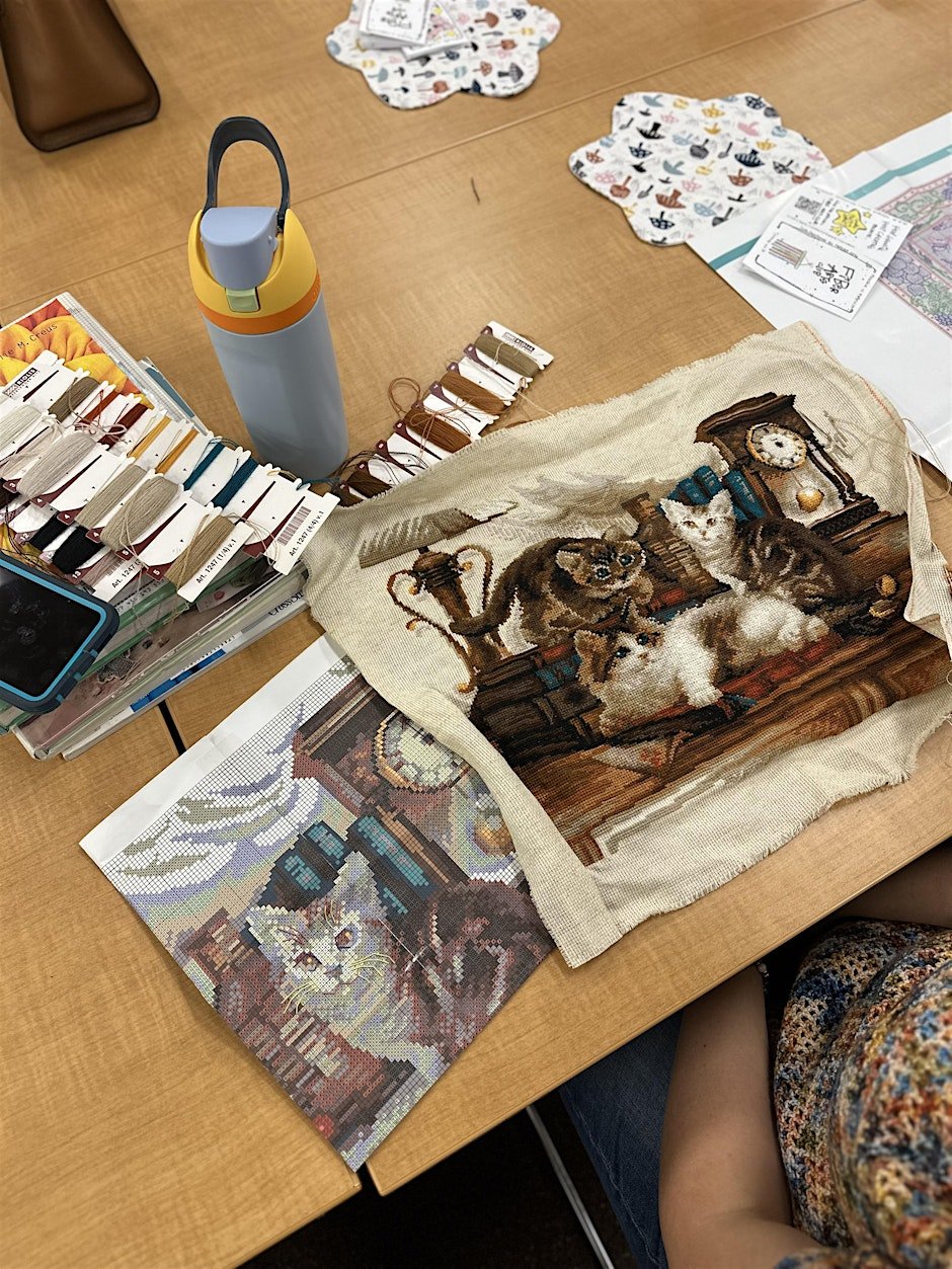 Fiber Arts Club: Crochet, Knit, Sew Hangout