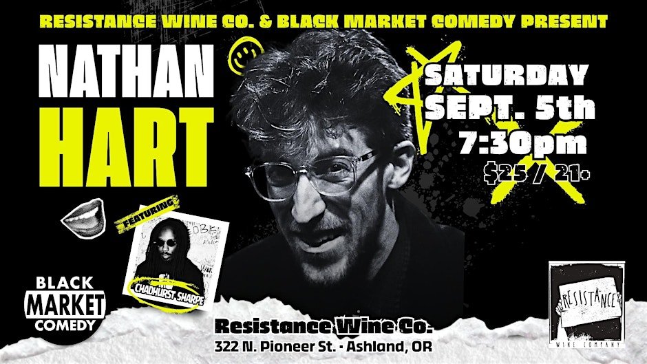 Summer Rebellion Comedy w/ Nathan Hart