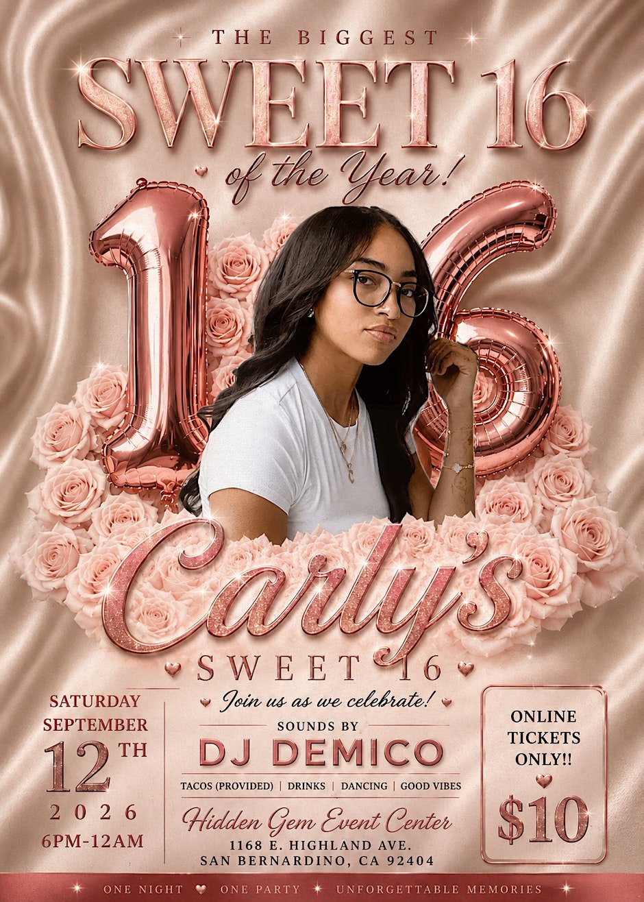 Carly’s Birthday Bash!