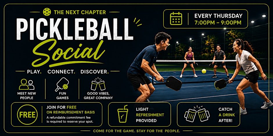 The Next Chapter : Pickleball Social