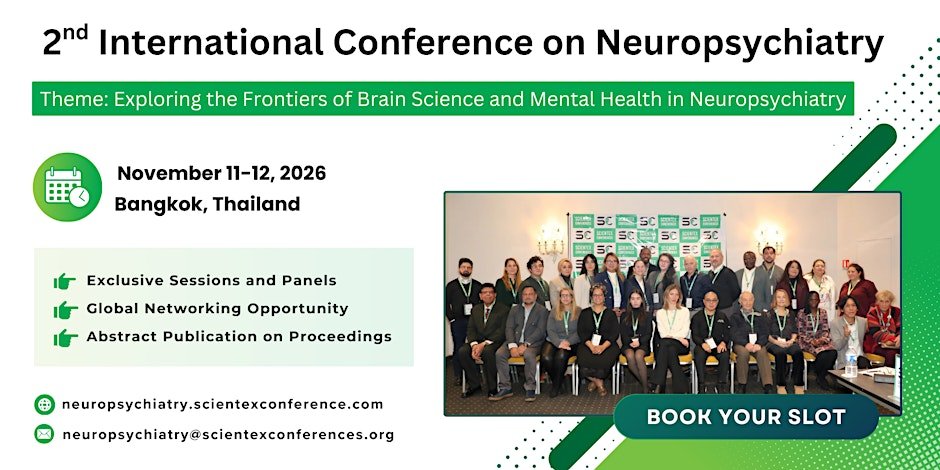 2nd International Conference on Neuropsychiatry