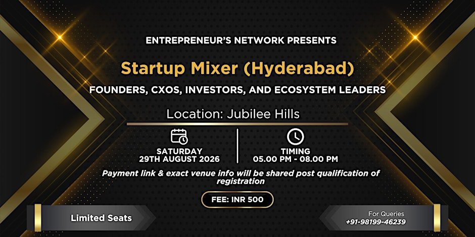 Startup Meetup (Hyderabad)