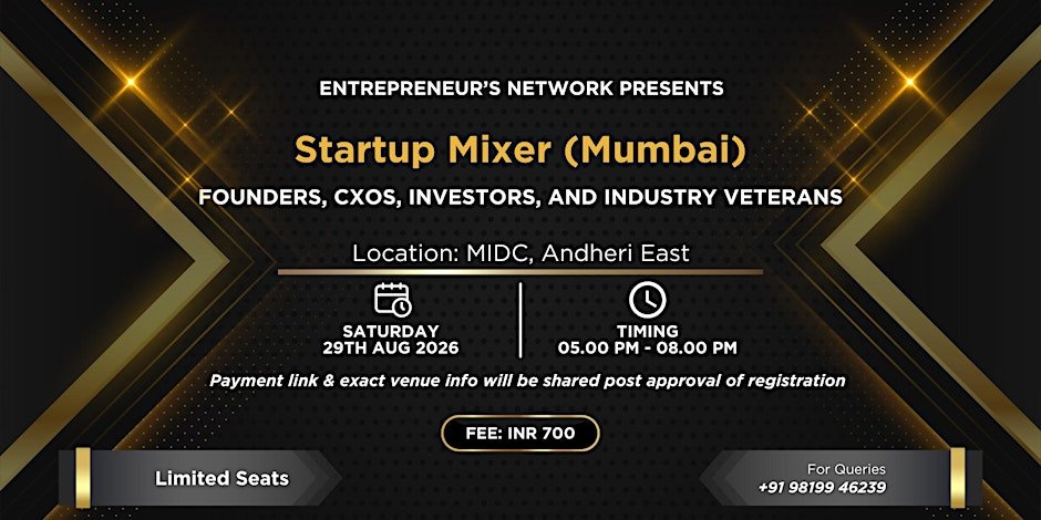 Startup Mixer (Mumbai)