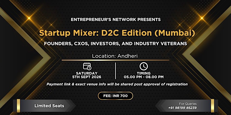D2C Founder's Mixer (Mumbai)