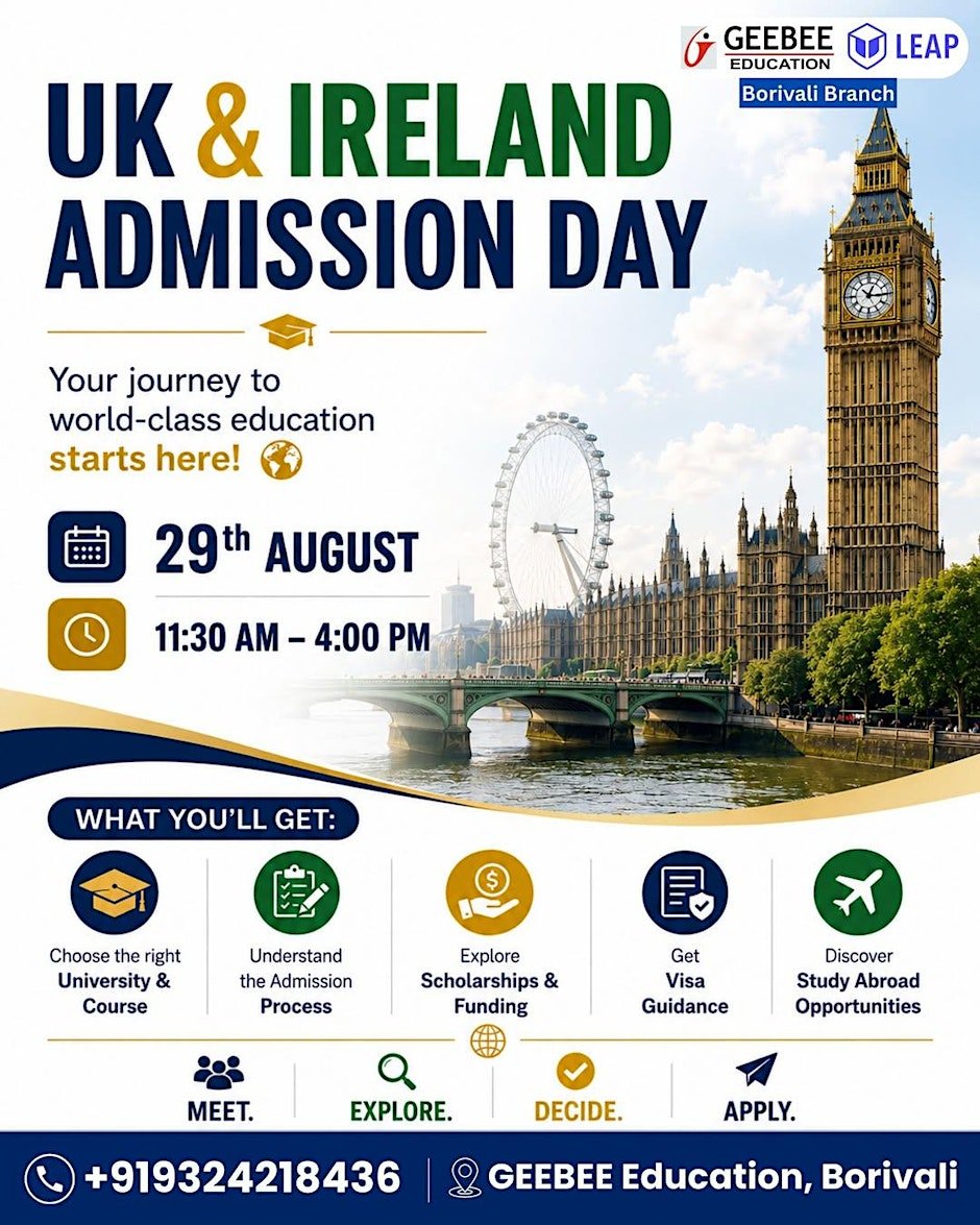 UK & IRELAND ADMISSION DAY