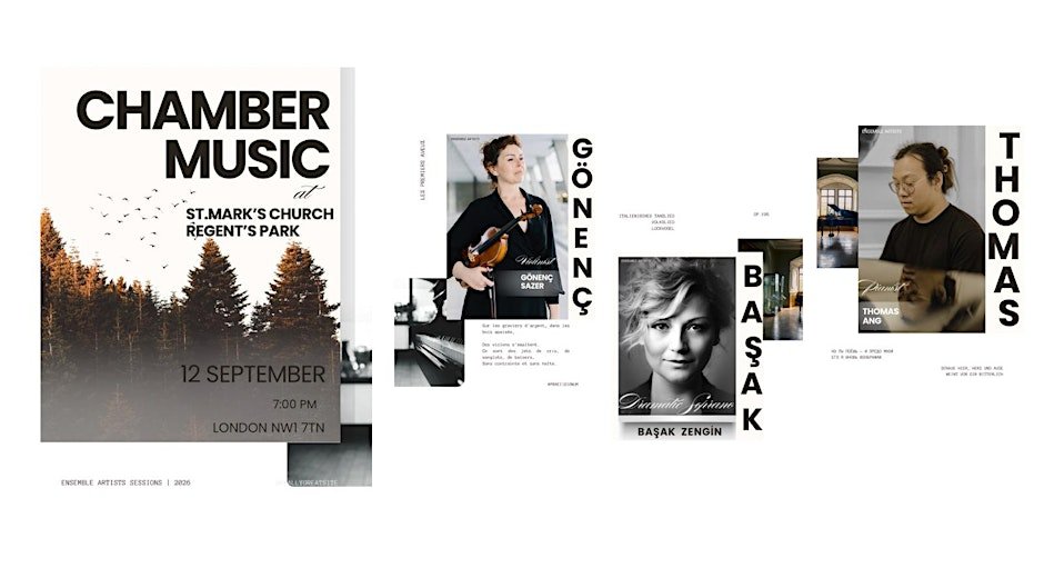 CHAMBER MUSIC at St. Mark’s Church , Regent’s Park